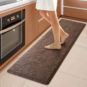Cushioned Anti-Fatigue Ergonomic Standing Mat, Brown