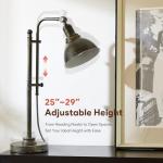 CO-Z Adjustable Rustic Black Desk Lamp