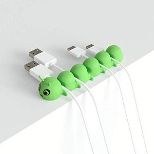 Fun Caterpillar Cable Clips for Desk Organization