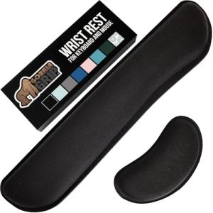 Memory Foam Wrist Rest for Comfortable Typing