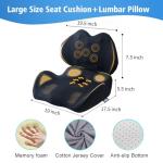 Memory Foam Seat Cushion for Sciatica Relief