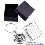 Stainless Steel Fidget Keychain - Stress Reliever