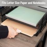 Stackable Metal Mesh Desk Organizer - 2 Pack