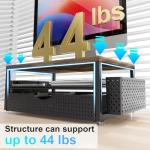 Gianotter Wood Monitor Stand and Desk Organizer