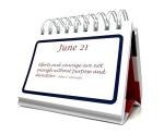 Inspirational Quotes Daily Flip Calendar for Desks
