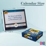 2026 Trivia Desk Calendar with Bizarre Facts