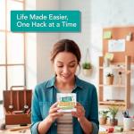 Daily Life Hacks Tear-Off Desk Calendar 2026