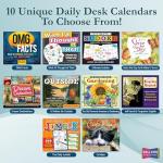 2026 Trivia Desk Calendar with Bizarre Facts