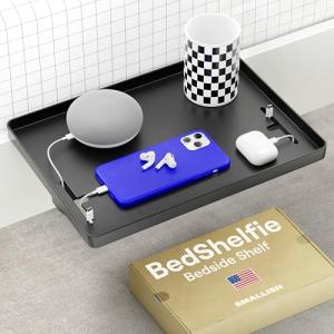 BedShelfie Clip-On Bedside Shelf for Dorms