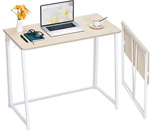 Compact Folding Desk - 31.5" Space-Saving Workstation