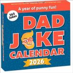 Funny Dad Joke Desk Calendar 2026