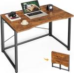 Compact Rustic Folding Desk for Small Spaces