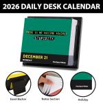 Hilarious 2026 Daily Desk Calendar - Tear-Off Pages