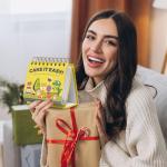 Punny Motivational Desk Calendar 2026 - Daily Fun