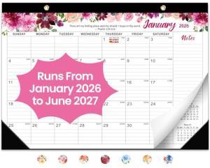 Psalm Themed 2026-2027 Wall or Desktop Calendar