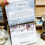 Inspirational Christian Quotes Flip Desk Calendar