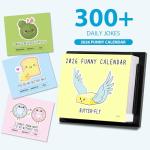 Funny 2026 Daily Desk Calendar with Puns