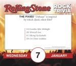 Rock Trivia Desk Calendar: Daily Music Quiz