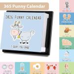 Funny 2026 Daily Desk Calendar with Puns
