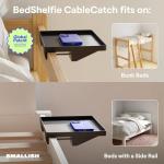 BedShelfie Clip-On Bedside Shelf for Dorms