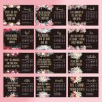 Funny 2026 Desk Calendar for Women