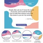 2026 Daily Motivational Desk Calendar with Quotes