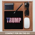 Patriotic Donald Trump Black Mouse Pad