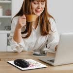 Patriotic Donald Trump Black Mouse Pad