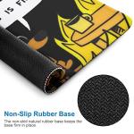Funny Dog Fire Meme Mouse Pad with Non-Slip Base