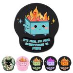 Funny Ergonomic Mouse Pad with Wrist Support