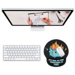 Funny Ergonomic Mouse Pad with Wrist Support