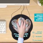 Funny Ergonomic Mouse Pad with Wrist Support