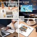 Funny Raccoon Mouse Pad for Office Humor