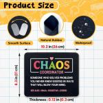 Funny Inspirational Mouse Pad - Chaos Coordinator Design