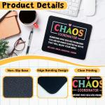 Funny Inspirational Mouse Pad - Chaos Coordinator Design