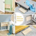 Compact Folding Desk - 31.5" Space-Saving Workstation