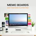 Acrylic Monitor Memo Boards Set - 2 Pieces