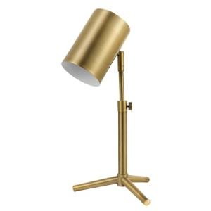 Globe Electric 18" Adjustable Brass Desk Lamp