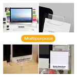 Acrylic Monitor Memo Boards Set - 2 Pieces