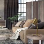 Globe Electric 18" Adjustable Brass Desk Lamp