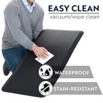 KANGAROO Ergonomic Anti-Fatigue Desk Mat, Black