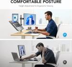 HUANUO Dual Monitor and Laptop Mount