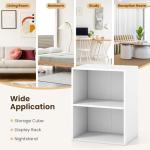 Giantex 2-Cube Storage Bookshelf for Home Office