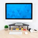 Adjustable Corner Monitor Stand for Ergonomic Setup
