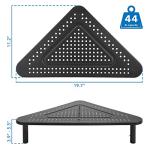 Adjustable Corner Monitor Stand for Ergonomic Setup