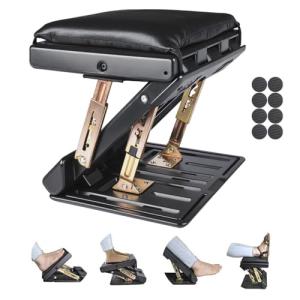 Adjustable Ergonomic Foot Rest for Office or Gaming