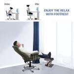Adjustable Ergonomic Foot Rest for Office or Gaming