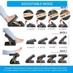 Adjustable Ergonomic Foot Rest for Office or Gaming