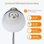 LEPOWER Flexible Goose Neck Metal Desk Lamp