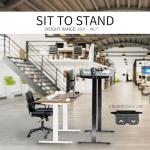 VIVO Electric Height Adjustable Stand Up Desk